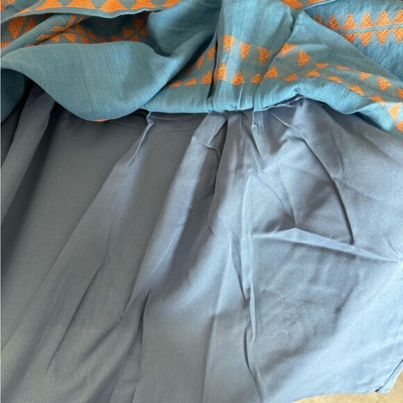 NWT Just Bellina cotton embroidered and beaded tassel top. Vacation style top S - Picture 10 of 14